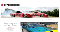 Desktop Screenshot of keepdriftingfun.com